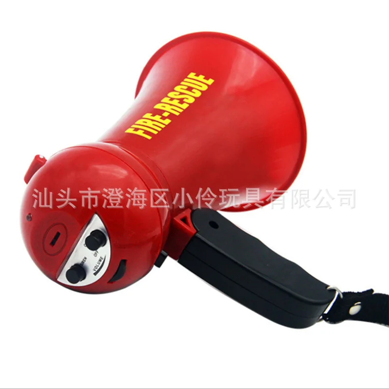 

Emulate Toy Small Speaker Children Mini Megaphone Acoustic Generator Firefighting Character Dressing up Imitation Toy