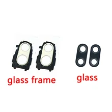 Подлинная Новинка для Xiaomi Redmi Note 7 Note7 задняя камера объектив стеклянная крышка с металлической рамкой держатель запасные части