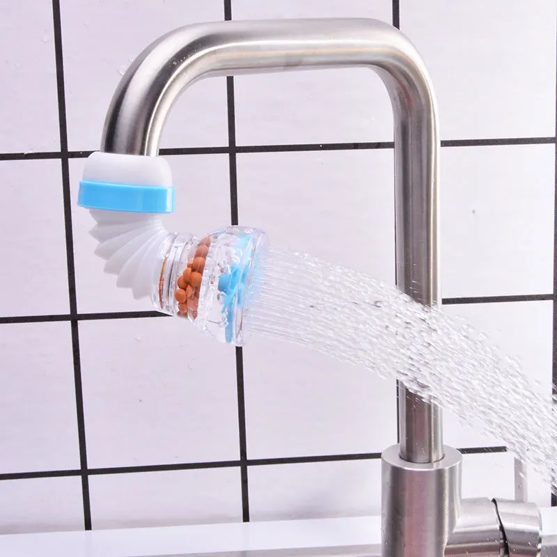 

Kitchen 360 Rotation Faucet Water Purifier Water Saver Cleaning Bathroom Adjusting Water Clean Tap filtered Extender Supplies