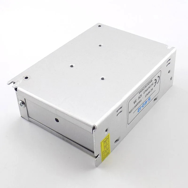 Светильник ing трансформатор адаптер AC100V-265V к DC 12 В 5A CCTV камера питание конвертер для светодиодные ленты светильник переключатель зарядное устройство M20