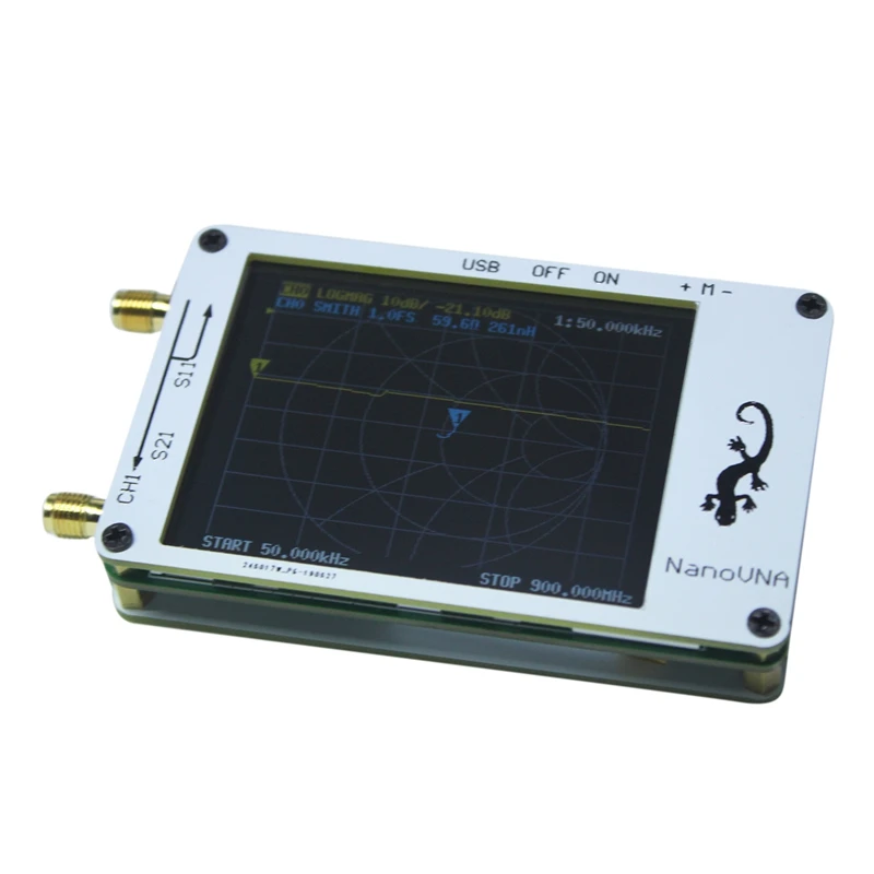 Векторный анализатор цепей MF HF антенна УКВ, СКВ анализатор lcd+ батарея