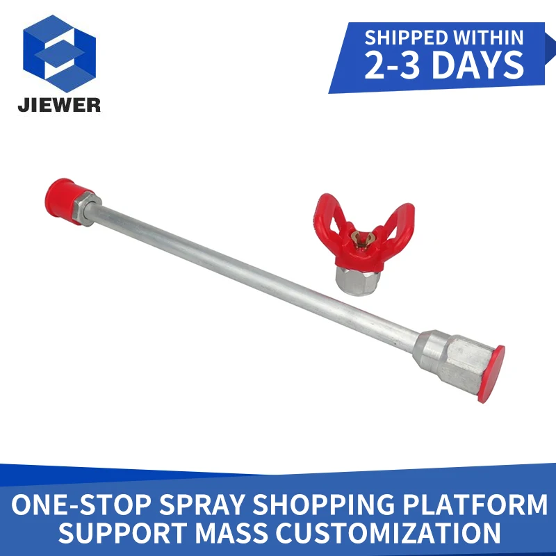 Airless Paint Sprayer Tip Extension Pole Spray Tool Fits For Titan Wagner 30cm/50cm Spray Gun Tool Parts Mayitr direct drive extruder kit 24v 50w clone e3d titan aero extruder for ender 3 2 high speed upgrade 3d printer parts