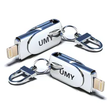 64 ГБ флеш-накопитель для iPhone USB флеш-накопитель 32 ГБ флеш-накопитель для iPhone 128 ГБ флеш-накопитель 16 Гб для iPhone Stick X 5S 5c 6 6plus 6S 7