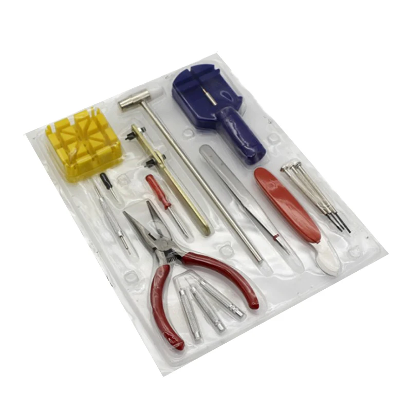 16-piece watch repair tool set strap disassembly battery replacement and open back cover | Инструменты