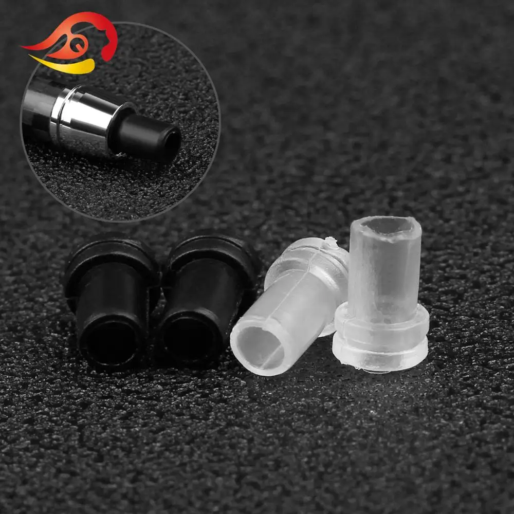 QYFANG Aurora 1Pair Rhodium Plated Beryllium Copper Headphone Pins Carbon Fiber Plug Connector HD800 HD820 Headset Audio Adapter