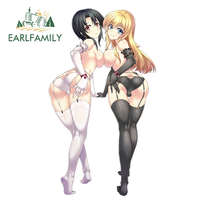 EARLFAMILY 13 см 3D автомобильный Стайлинг сексуальная девушка переводная картинка