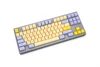 SA profile Dye Sub Keycap Set PBT plastic lily beige purple  for mechanical keyboard beige grey cyan gh60 xd64 xd84 xd96 87 104 ► Photo 3/5