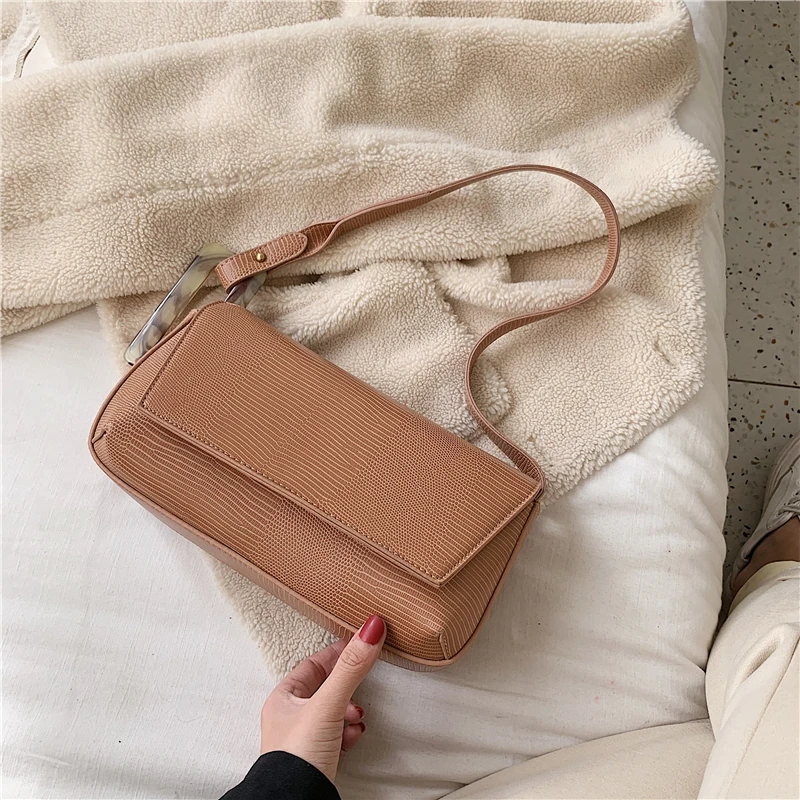 IVog New Arrival Everyday Female Small Black Messenger Crossbody Handbag Leather gg Fashion Hand Bags for Women
