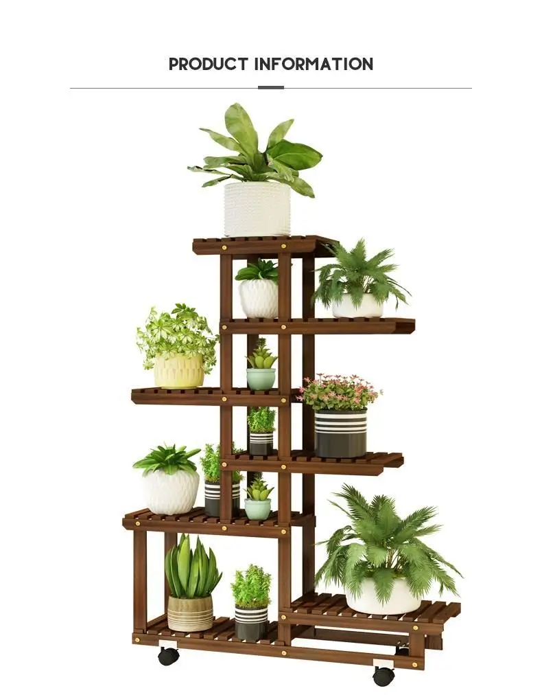 For Soporte Plantas Interior Rak Bunga Table Indoor Living Room Outdoor Stojak Na Kwiaty Balcony Flower Shelf Plant Stand