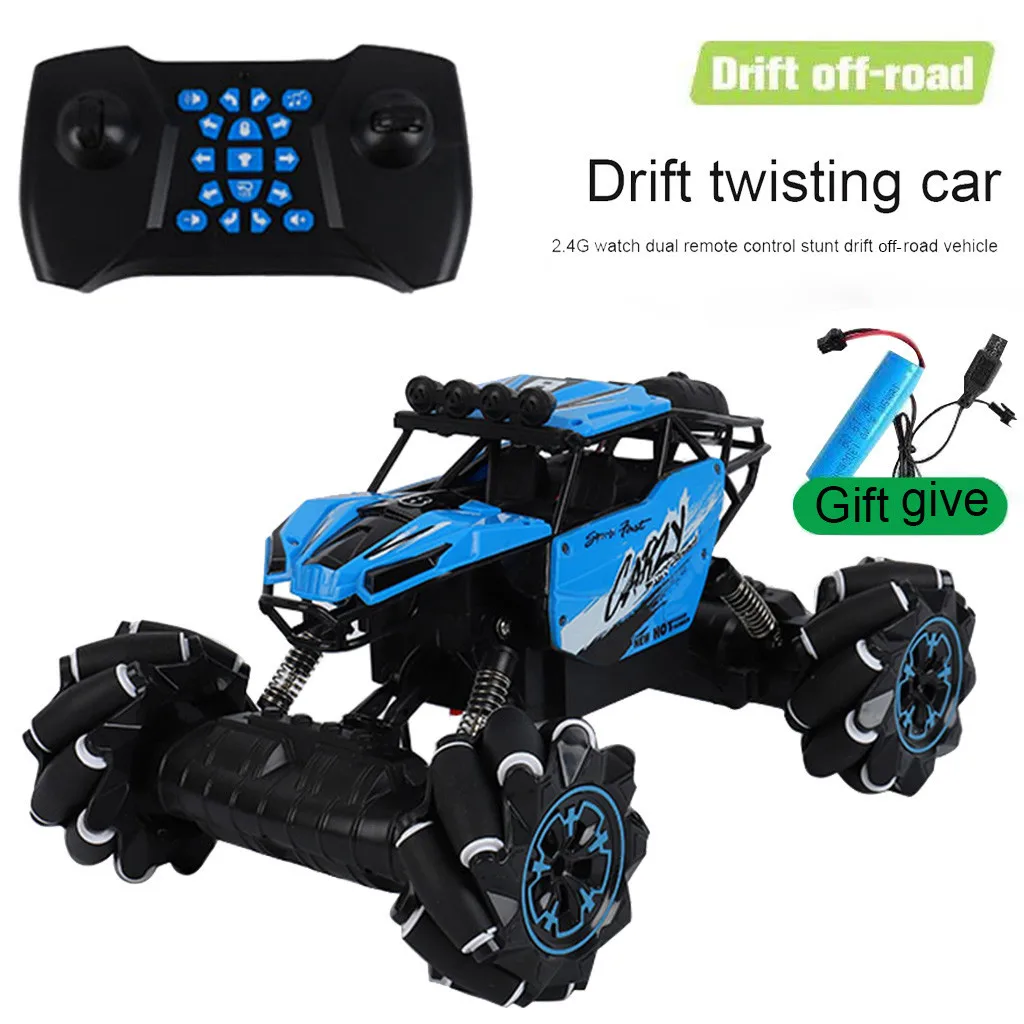

Children's remote induction control 4WD climbing stunt buggy RC Car Gesture Sensing Twisting Car Driving Toy Gifts L1227
