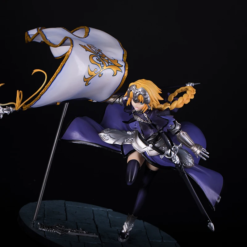 Fate/Grand Order Joan of Arc развевающиеся флаги Saintly-woman Jeanne d'Arc ПВХ фигурка Коллекционная модель игрушки X4073