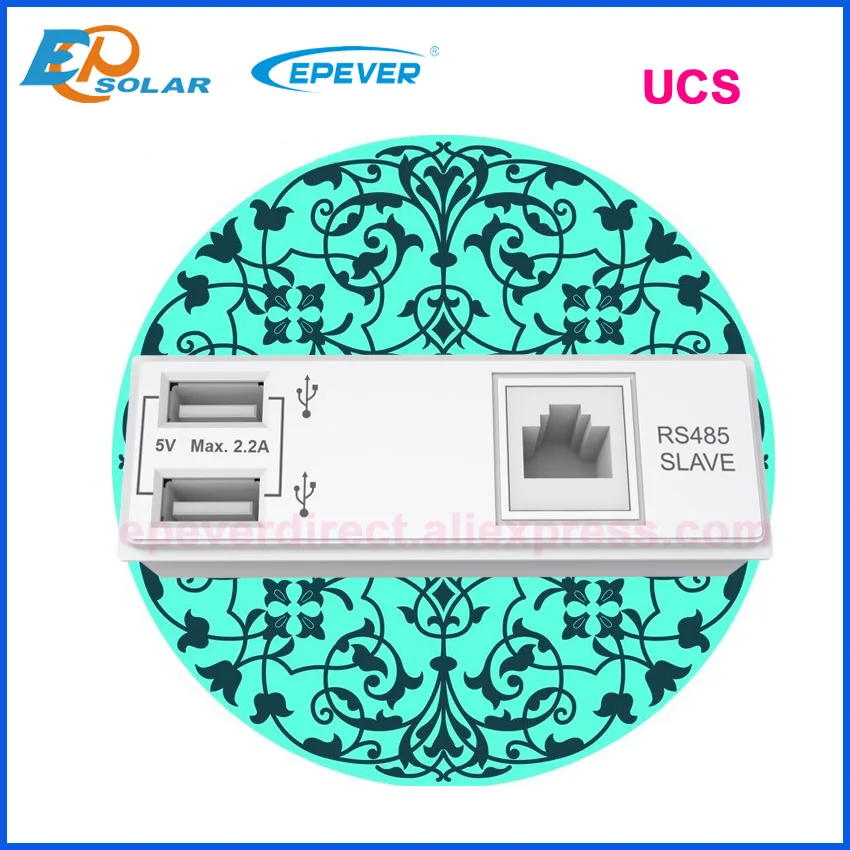 UCS EPever серии TRIRON аксессуары 10A 20A 30A 40A Солнечный контроллер заряда ЖК модульный интерфейс модульный DS1 DS2 UCS - Цвет: UCS