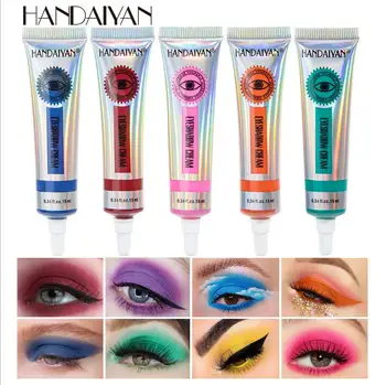 

HANDAIYAN Multi-color Eyeshadow High Pigment Matte Mineral milk Spangle Eyeshadow Eye shadoadow 15ml T1108