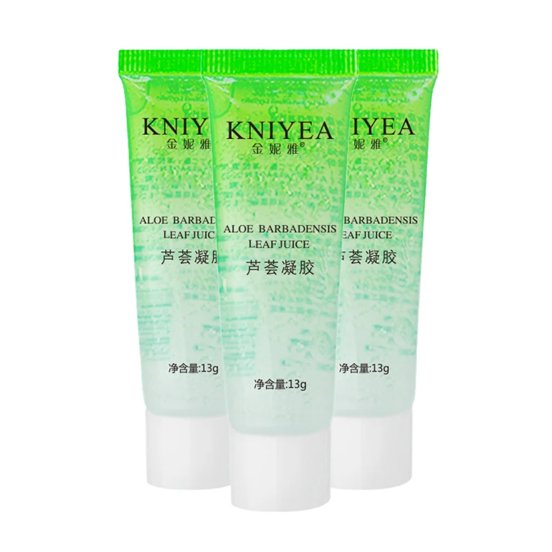 Gel de Aloe Vera 100% cara Natural cremas crema hidratante Gel para el acné de la piel para la piel reparación Natural productos de belleza blanqueamiento crema