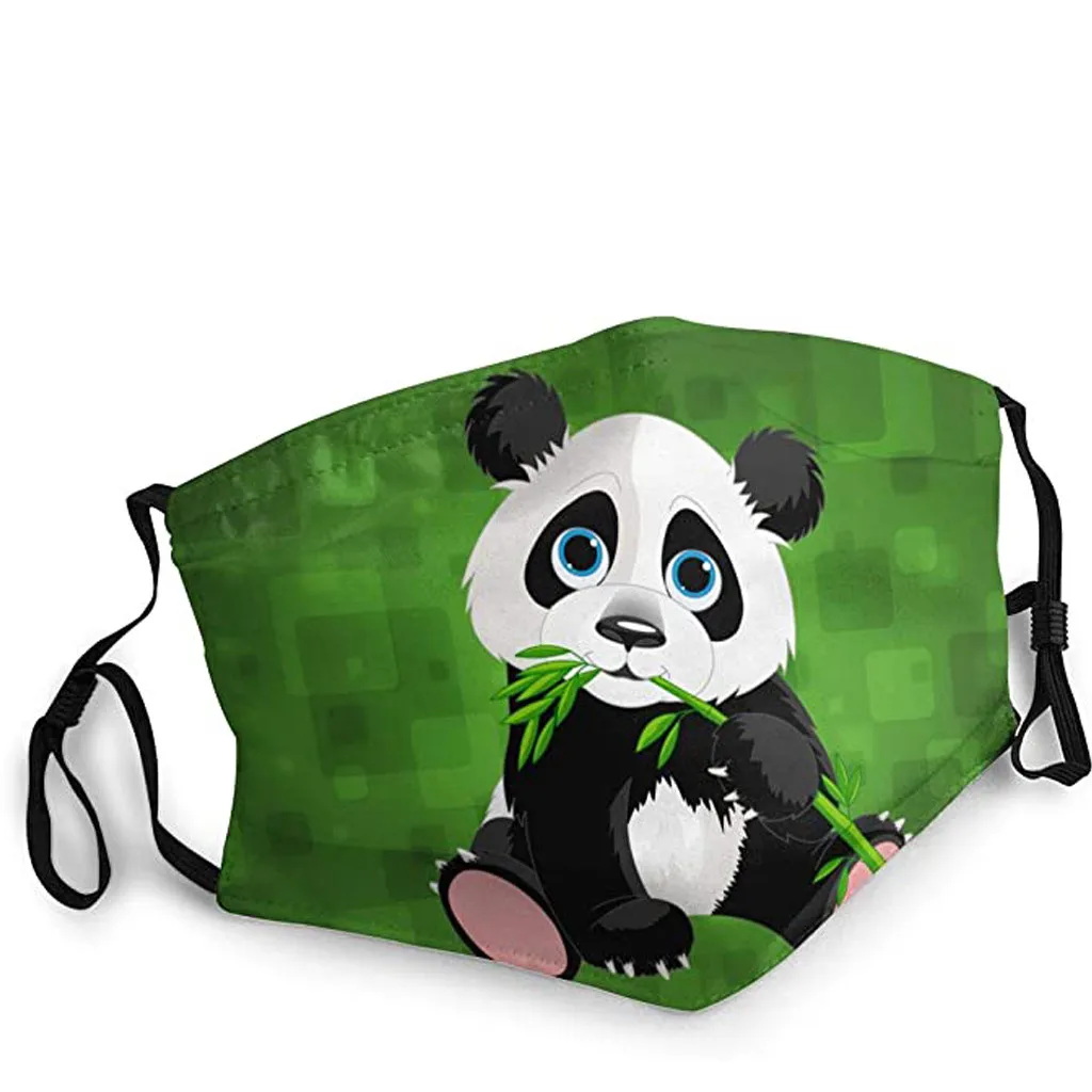 Маска для лица моющаяся защита улицы Youre Too Close Panda pattern защитная маска Mascarilla летняя