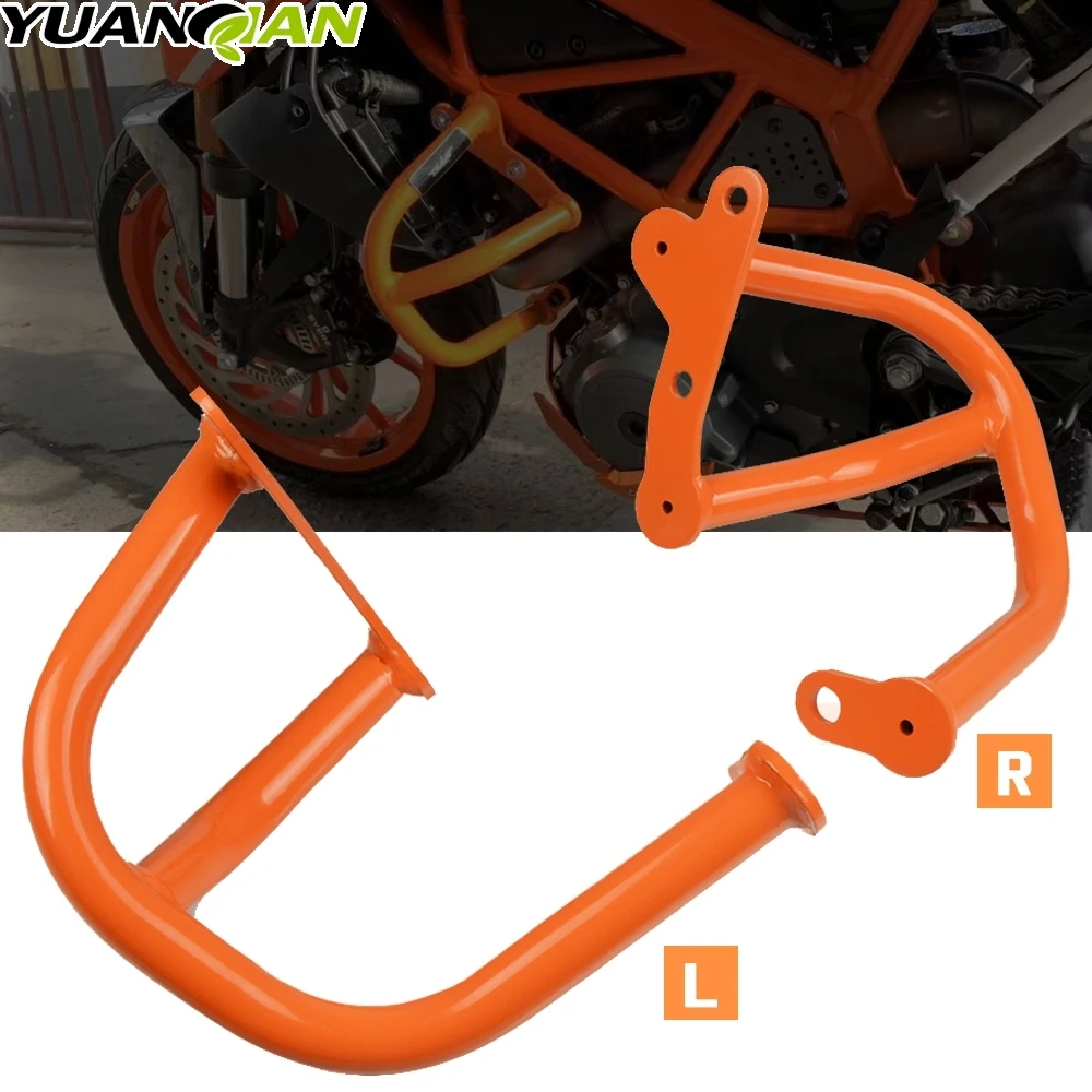 Для KTM Duke 390 2013- duke 250 мотоциклетный бампер Защита двигателя Крушение Бар слайдер протектор оранжевый Duke