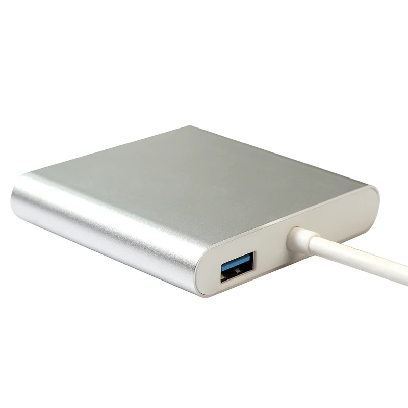 Usb C к Hdmi 4K Gigabit Ethernet Rj45 порт Usb 3,1 type C адаптер usb-c разветвитель концентратор для Macbook Hdtv Chromebook Pixel