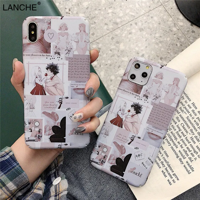 Милый розовый чехол LANCHE для телефона Xiaomi mi 8 9 se lite CC9 6x Redmi Note 7 Pro K20 Ультратонкий