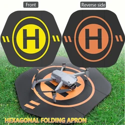 Tapis d'atterrissage universel pour Drone 55cm Quadcopter, imperméable, pliable, Double face, RC 