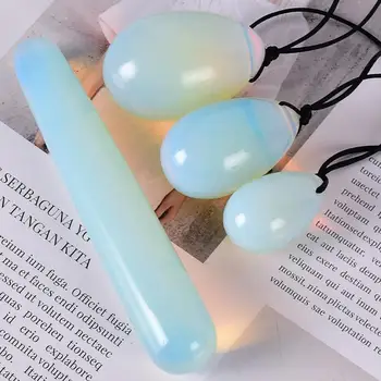 

Natural Rose Quartz Jade Eggs Drilled Yoni Egg Feminine Hygiene Gifts Tightening Lover Kegel For Women Vaginal Exerciser Mu A5B6