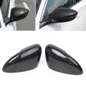 

ABS Car Rearview Mirror Cover Rear View Mirrors Protector Trim Carbon Fiber Styling Decoration For Honda Accord 2018 2019 2020