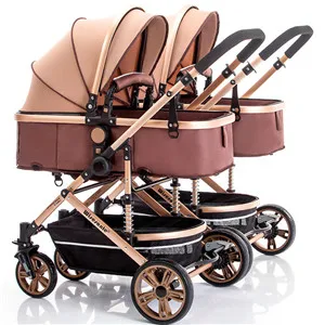 Сдвоенная прогулочная коляска Bugaboo donkey бренд мама лицо бок о бок Близнецы для второго ребенка складной коляска - Цвет: Split frame6
