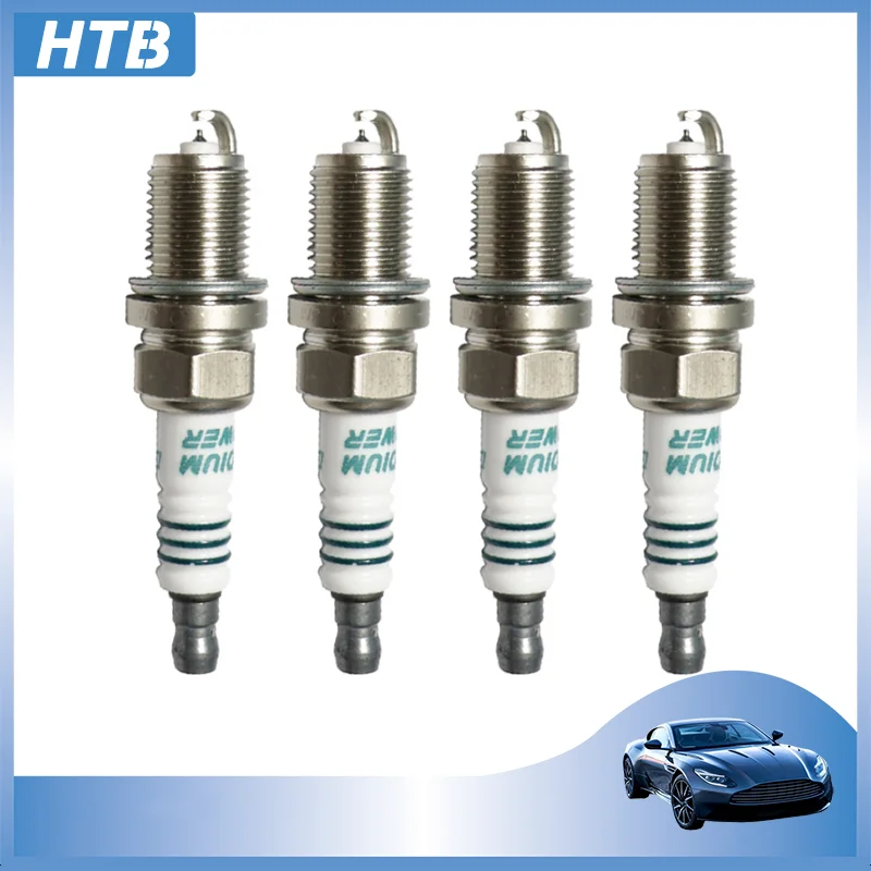 4 шт. IK16TT 4701 двойная иридиевая Свеча зажигания для Toyota Mazda Honda Acura E2000 Eunos 30X 800 2 DY DE
