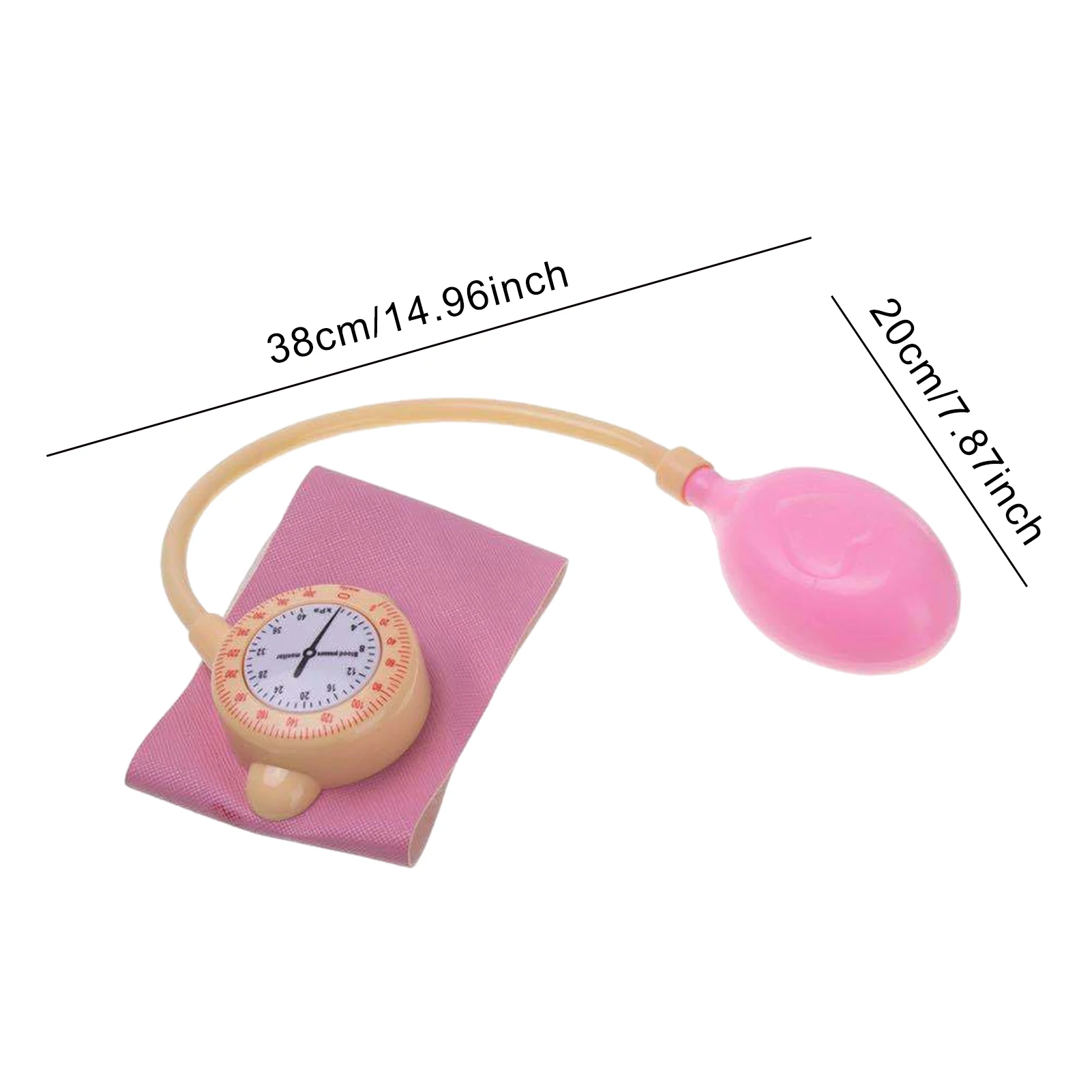 Kids Stethoscope Children's Simulation Doctor Toy Medical Learning Toy Doctor Nurses Blood Pressure Toys For Kids 2-4 Years Old 6