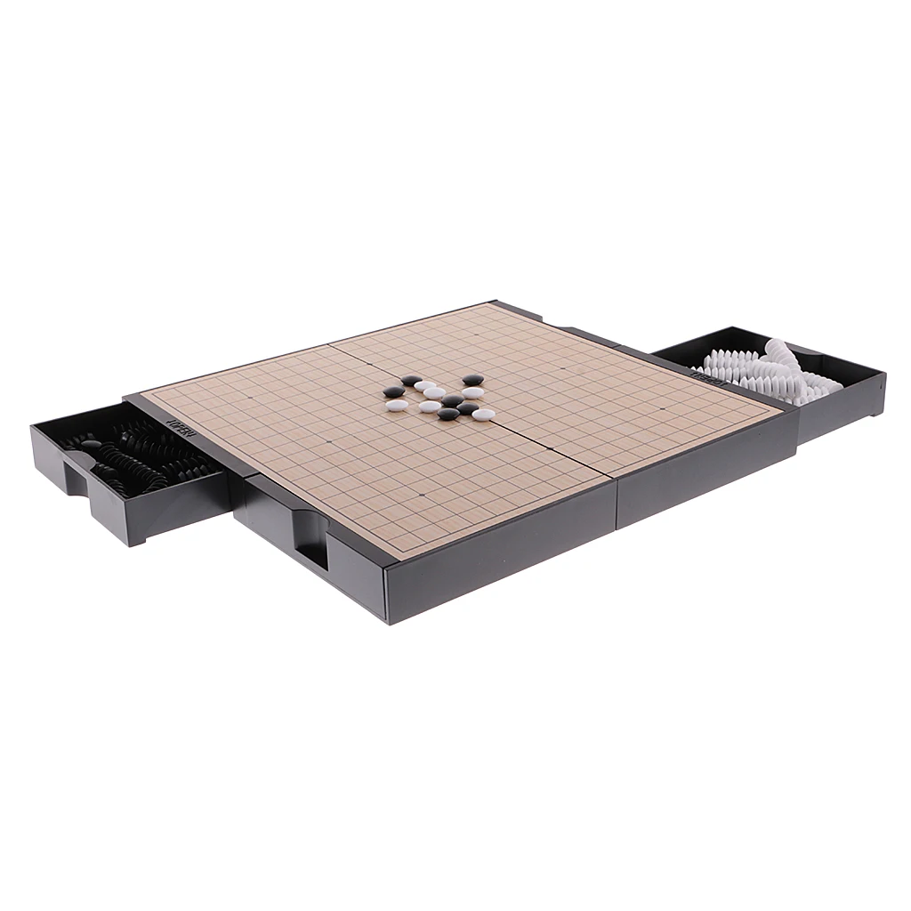 Jeu d'échecs à Double face 2 en 1, jeu de Gobang WeiQi