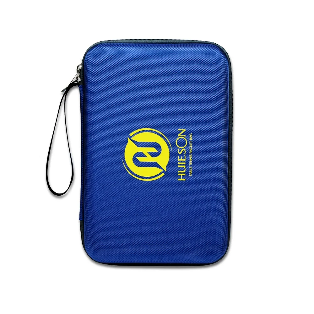 Huieson Professional Square Shape Table Tennis Racket Bag Big Capacity Hard Case for Double Rackets Set and Accessories (4)