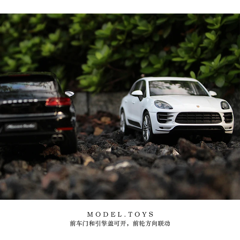 WELLY 1:24 белый Porsche Macan Turbo сплав модель автомобиля ремесла украшения Коллекция игрушек инструменты подарок