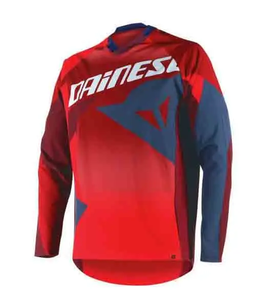 Майо ciclismo moto jersey DH moto cross Джерси для мотокросса Джерси MX MTB spexcel Off Road для горного велосипеда, для спусков mujer Jersey - Цвет: Красный
