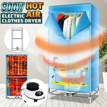 

220V 900W 2 Layers Electric Cloth Dryer Household Portable Baby Cloth Shoes Boots Dryer Power Motor Drying Warm Laundry Garment