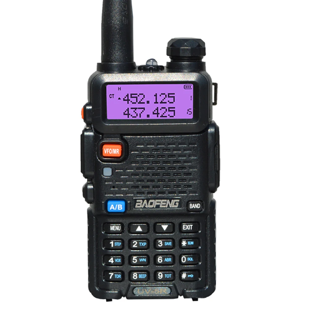 Оригинальная любительская радиостанция Baofeng UV 5R 10 км Любительская двухсторонняя