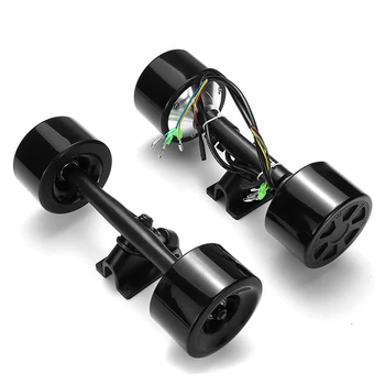 

High Power Double Drive Scooter Hub Motor Kit DC Brushless Wheel Motor Remote Control for the Electric Skateboard
