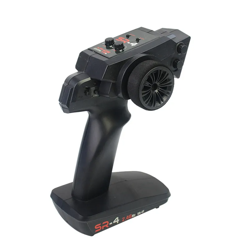 K12 1/16 2,4G 2CH 4WD Высокоскоростной белый/черный RC автомобиль внедорожника модели грузовик с 3 кг сервопривод