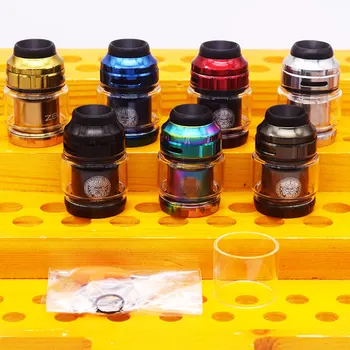 

Zeus X RTA 4.5ml tank capacity with 810 Delrin drip tip tank rta vs zeus dual Electronic cigarette rta atomizer vape