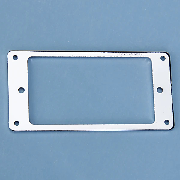 Chrome Guitar Neck Pickup Mounting Ring for LP Electric Guitar Replacement Parts