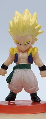 1 шт. Dragon Ball Z фигурка милая детская версия Супер Saiyan Goku Вегета ПВХ Модель Аниме Коллекция детская Подарочная игрушка - Цвет: TTY007