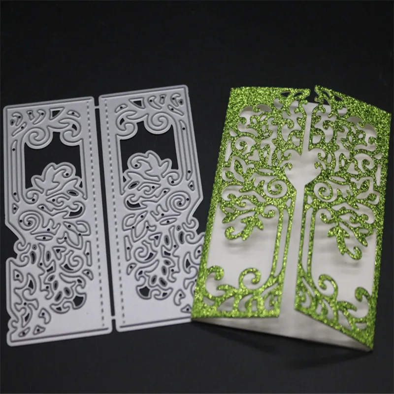  Craft Dies Flower Invitation Card Cover Frame Metal Cutting Dies 2019 new dies stencils Scrapbookin - 4.0002E+12