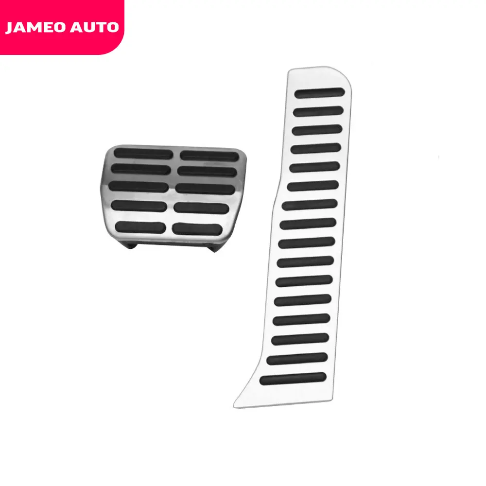 Автомобильные педали Jameo из нержавеющей стали подставки для ног Skoda Octavia A5 Volkswagen VW