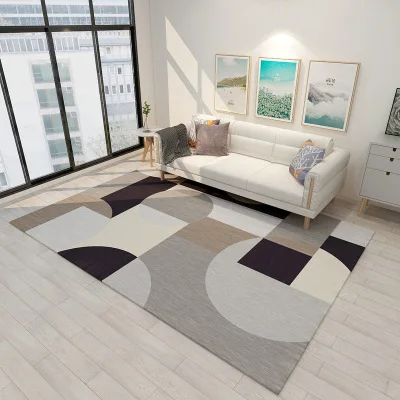 Современный минималистичный ковер нордические ковры журнальный столик для гостиной спальни комнаты полный прикроватный коврик Домашний коврик для спальни
