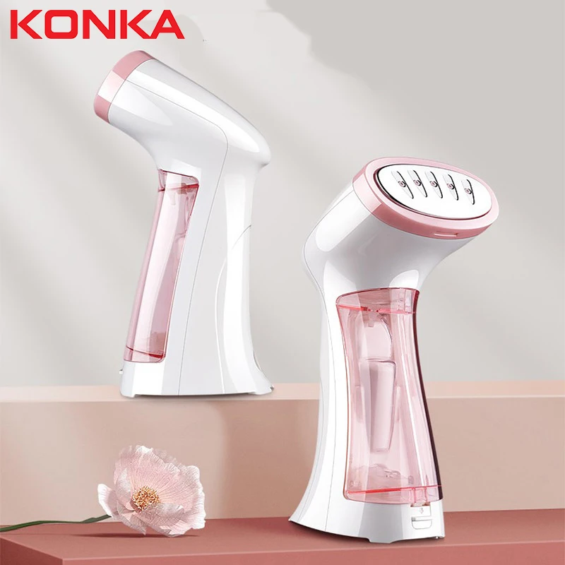 

KONKA Handheld Steamer 10500W Powerful Garment Steamer Portable 20 Seconds Fast-Heat Steam Iron Ironing Machine for Home Travel
