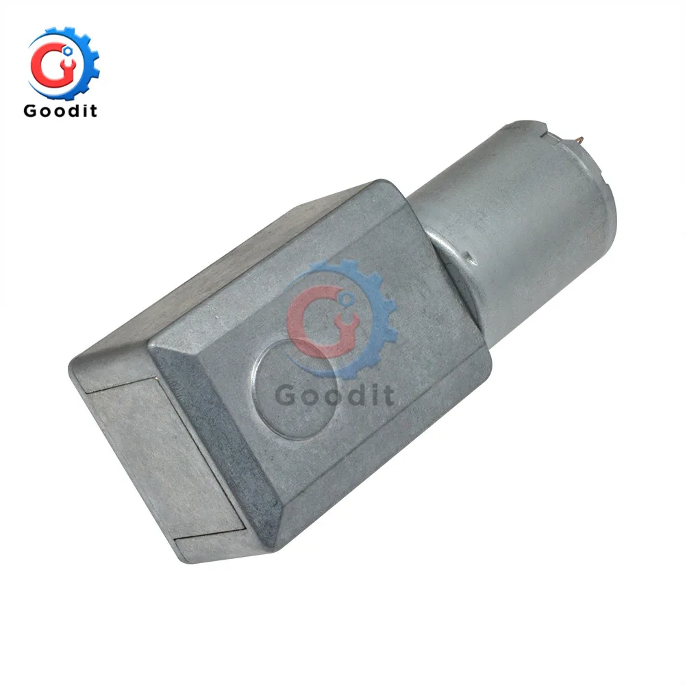 DC 12V 4632-370 Вольт 100 об/мин высокий крутящий момент турбины DC червячный редуктор игрушечные моторчики обратное снижение низкооборотный двигатель