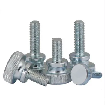 

1/5pc M3 M4 M5 M6 M8 M10 DIN464 GB834 Knurl High Step Head Hand Tighten Thumb Screw Curtain Wall Glass Lock Thumbscrew Adjust