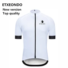 Новая версия! Etxeondo Велоспорт Джерси мужская команда короткий рукав рубашки летние быстросохнущие MTB велосипед одежда топы Одежда для велоспорта