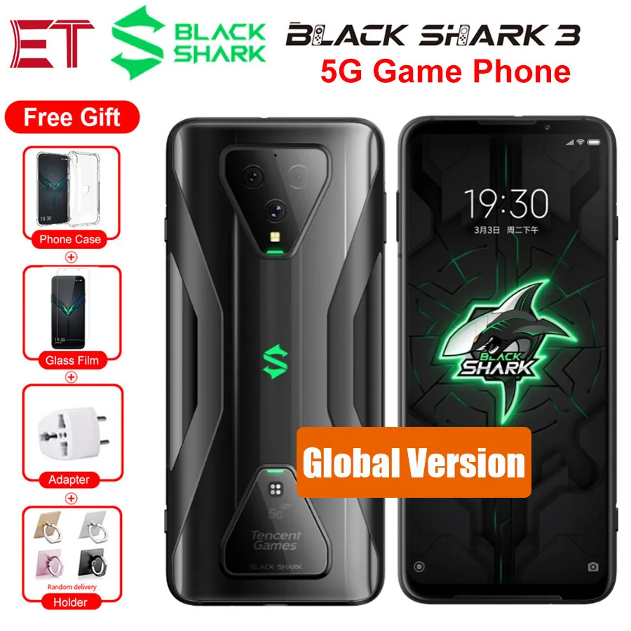 Глобальная версия оригинальный Xiaomi Black Shark 3 5G игровой мобильный телефон 6 67 &quot 8G/12G