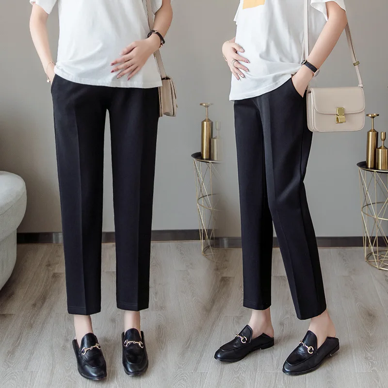 

Maternity Clothes 2019 Summer New Style Korean-style Fashion Thin Loose Casual Capri Leggings for Pregnant Woman