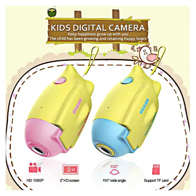8MP Children Video Camera Full HD 1080P Digital Kids Camcorder Toy Photo Video Recorder DV with 2.0