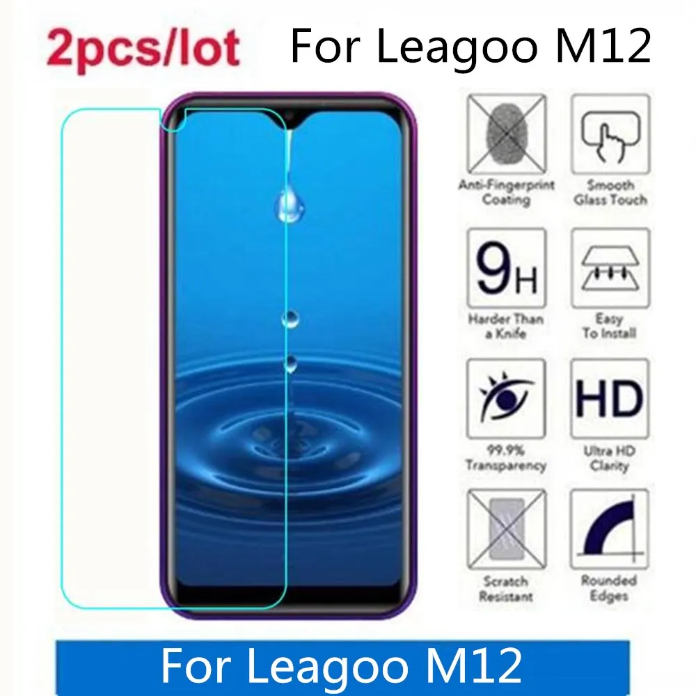 Закаленное стекло для Leagoo M12 2.5D Premium Защитная пленка экрана защитная | Мобильные